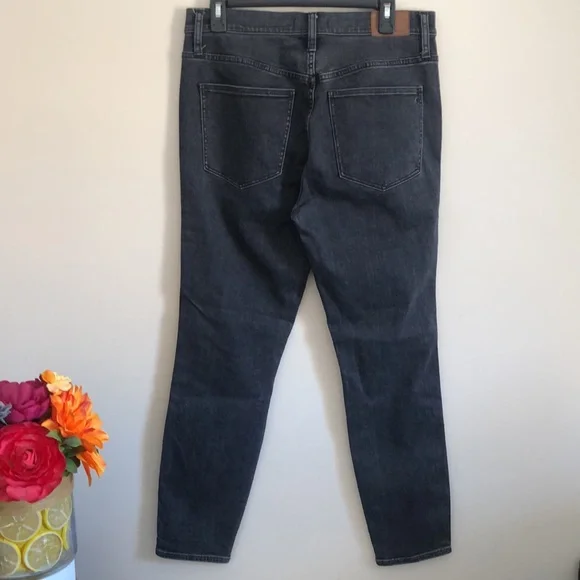 Brand New MADEWELL 10”High Riser Skinny Skinny Charcoal Jeans - Picture 3 of 9